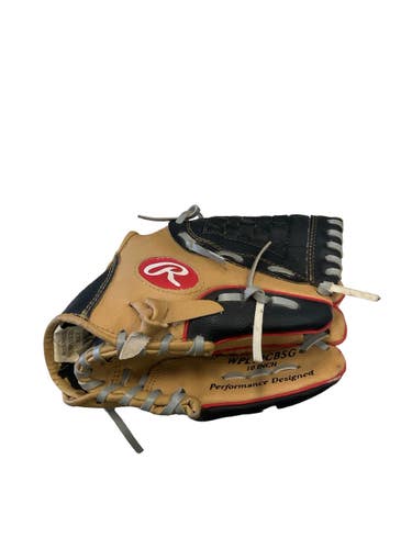 Used Rawlings PLAYER SERIES BB/SB Glove T-ball Brown 10" 11859-S000034699