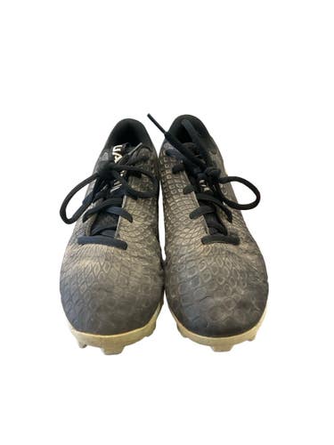 Used Under Armour CLEATS BB/SB Cleats Black Junior 04 11859-S000034693