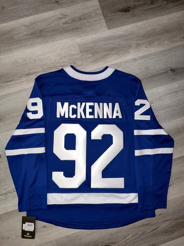 Gavin McKenna #92 Toronto Maple Leafs Fanatics Breakaway Jersey