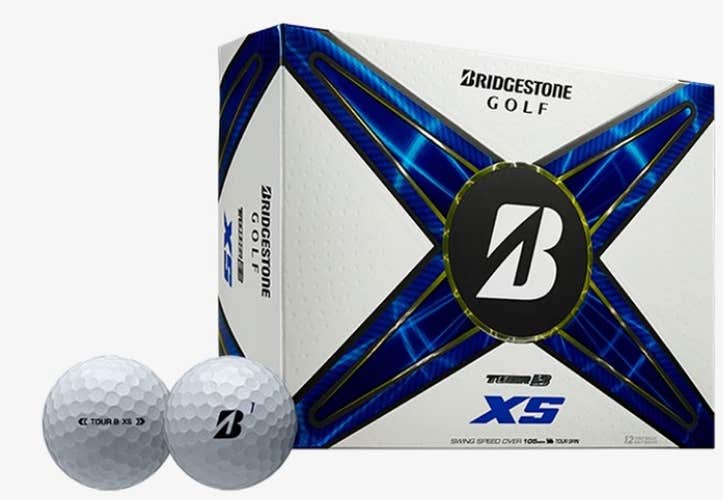 Bridgestone Tour B-XS Golf Balls (White, 24pk) 2dz 2024 NEW
