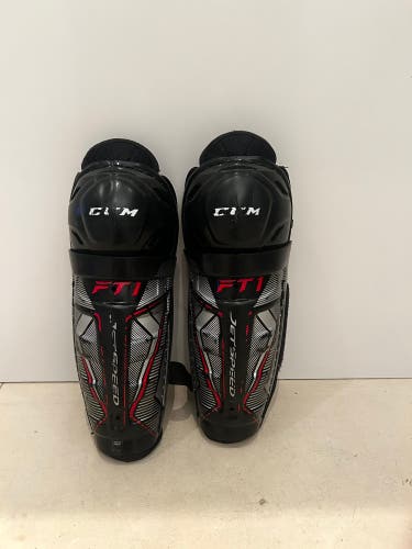 Youth CCM JetSpeed FT1 10" Shin Pads (Used)