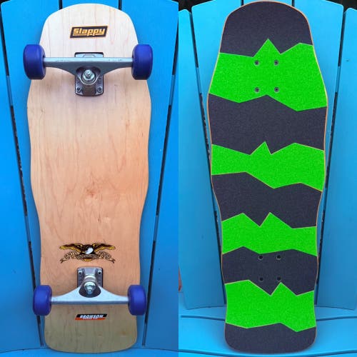 Old School Complete Cruiser Skateboard 10” Krux Trucks Powell Mini Rat 2 Wheels