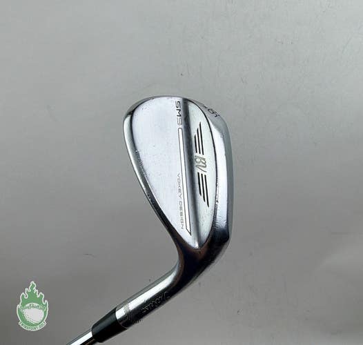 Used Titleist Vokey SM9 M Grind Chrome Wedge 56*-08 Wedge Flex Steel Golf Club