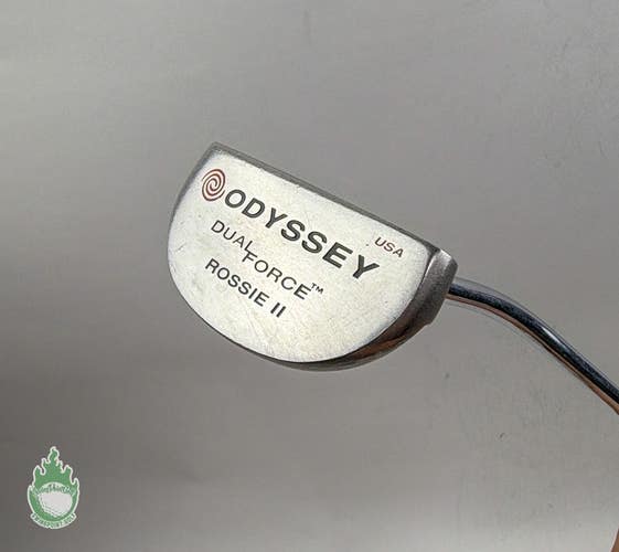 Used Right Handed Odyssey Dual Force Rossie II 35" Putter Steel Golf Club