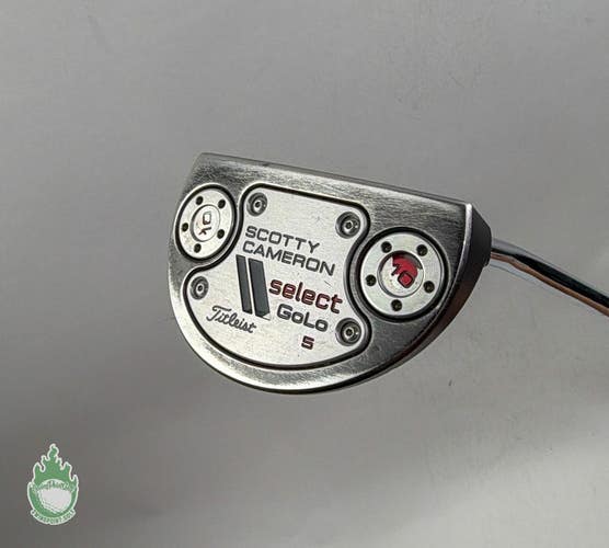 Used Right Handed Scotty Cameron Select GoLo 5 35" Putter Steel Golf Club