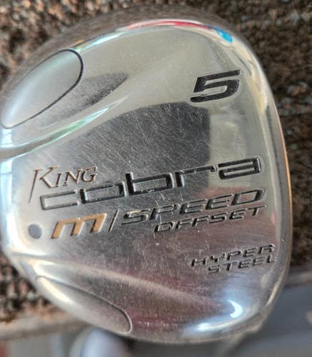 42.75 IN LADIES COBRA M SPEED OFFSET 5 FAIRWAY WOOD GOLF CLUB VERY NICE  win10