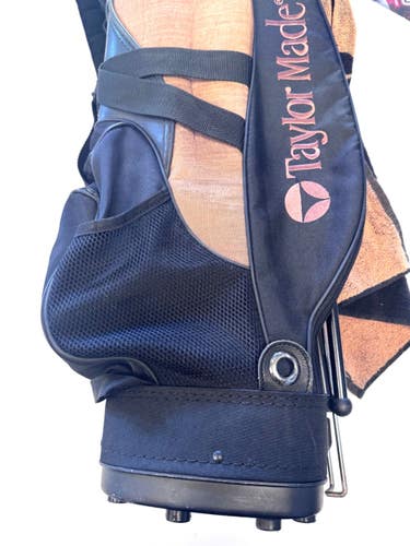 Used Taylormade CART BAG Mens Cart Bag Brown 11860-S000317673