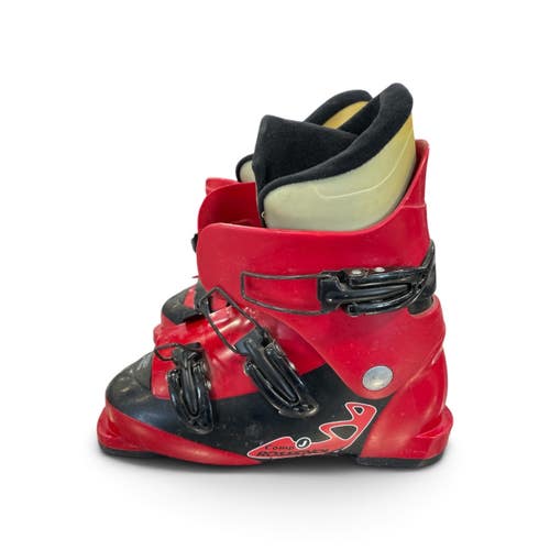 Used Rossignol Comp J Boys Downhill (DH) Ski Boots Red 225 MP - J04.5 - W5.5 11735-S000370984