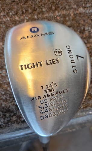 43.25 IN LH ADAMS TIGHT LIES LOW PROFILE STRONG 7 FAIRWAY WOOD GOLF CLUB   win10