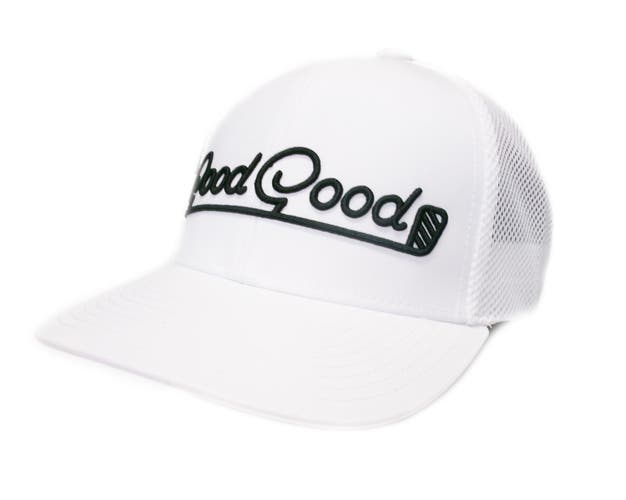 NEW Good Good Focus Trucker White Mesh Snapback Golf Hat/Cap (TPC Myrtle Beach