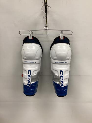 Used CCM NEXT SHIN GUARDS Junior Shin Guards White 10" 11851-S000054457
