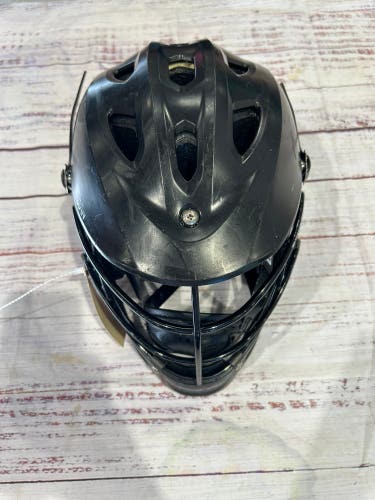 Black Youth Warrior Burn Junior Helmet (Used)