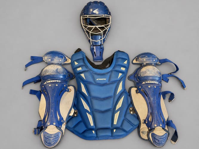 Blue Champro Catcher's Set (Used)