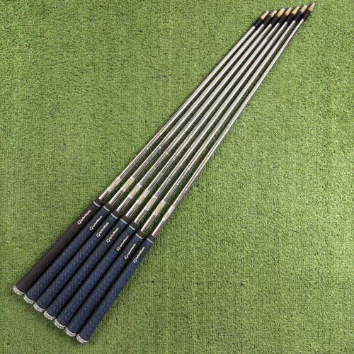 True Temper Dynamic Gold 120 S300 Stiff Flex Steel Iron Shafts Set of 7 .355