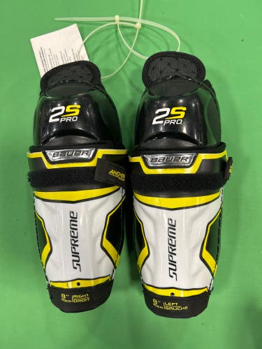 Youth Bauer Supreme 2S Pro Shin Pads | 8" New with tags