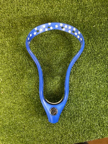 Maverik Metrik HS Custom Dyed Blue stars lacrosse head