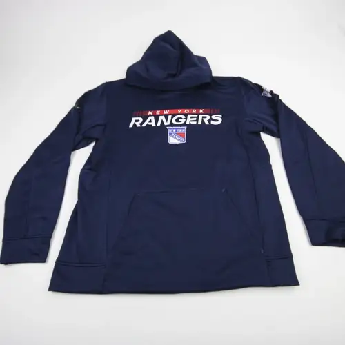 Alexis Lafreniere 13 New York Rangers Fanatics Authentic Pro Hoodie Player Used Large