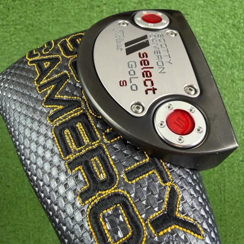 Scotty Cameron Titleist Select GoLo S Center Shafted Mallet Putter 34
