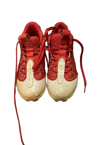 Used Under Armour BH SHOW BB/SB Cleats Red Junior 01 11613-S000192180