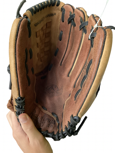 Used Rawlings THE MARK OF A PRO BB/SB Glove RH Throw Brown 12 1/2" 11613-S000192177