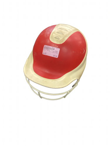Used RIP-IT HELMET W/ MASK Batting Helmet w/Mask Red SM 11613-S000192159