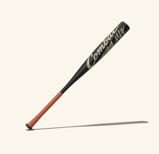 2026 Combat MFG Spec A1 Alloy BBCOR Certified Bat (-3) 29 oz 32” (New) Steel Horses Iron Black