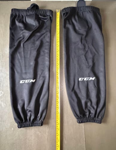 Black Senior Large CCM Socks (Used)