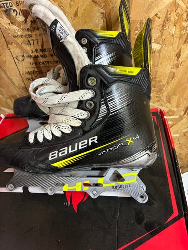 Bauer Vapor X4 Inline Skates Regular Width Size 8.5 (Used)