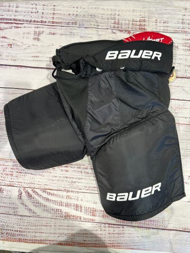 Black Junior Small Bauer Lil Sport Hockey Pants (Used)