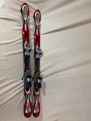 All Mountain 124 cm K2 Comanche Jr Skis With Bindings (Used)