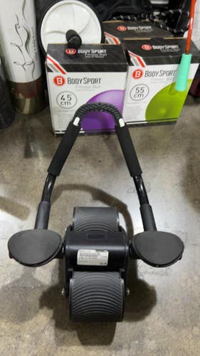 Used Exercise Ab Wheel Black 11605-S000214150