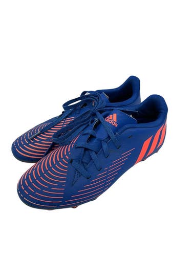 Used Adidas PREDATOR Soccer Cleats Royal Blue Junior 03.5 11692-S000156027