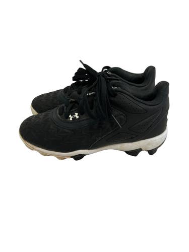 Used Under Armour LEADOFF BB/SB Cleats Black Junior 01 11692-S000156064