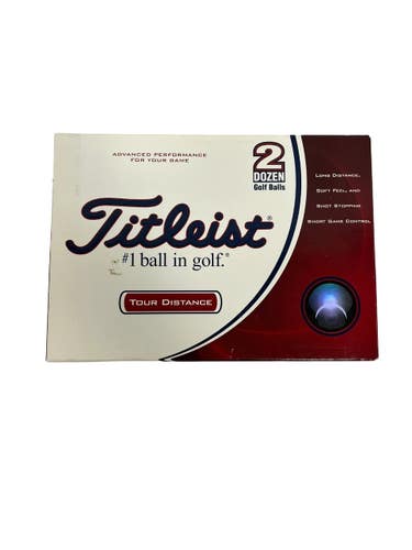 Used Titleist TOUR DISTANCE 24 Pack - Golf Balls 11692-S000156133