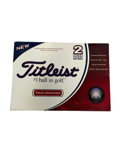 Used Titleist TOUR DISTANCE 24 Pack - Golf Balls 11692-S000156132