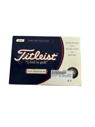 Used Titleist TOUR DISTANCE SF 12 Pack - Golf Balls 11692-S000156136