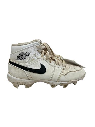 Used Jordan 1 MID BB/SB Cleats White Junior 05.5 11692-S000155869