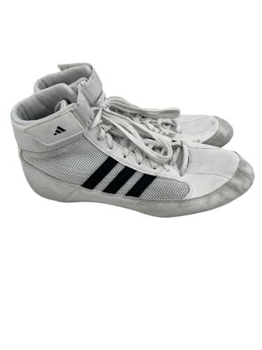 Used Adidas HVC Wrestling Shoes White Senior 8.5 11692-S000159241