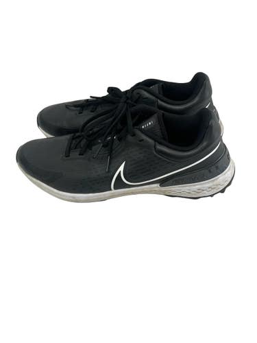 Used Nike INFINITY PRO 2 Mens Golf Shoes Black Senior 10.5 11692-S000159276