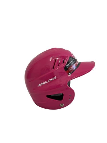 Used Rawlings TBALL HELMET Batting Helmet No Mask Pink One Size 11692-S000157654
