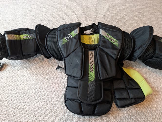 Small / Medium Warrior RX4 Goalie Chest Protector (Used)