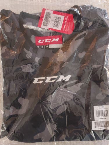 CCM 8000 Hockey Practice Jersey Grey Camo Youth XS