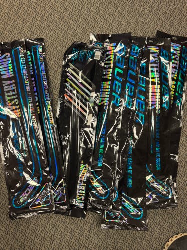 12-Pack Bauer Mystery Mini sticks (New). 10 left/2 right