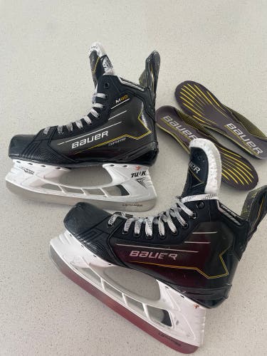 2024 Bauer Supreme M40 Hockey Skates Regular Width 7.5 (Used)