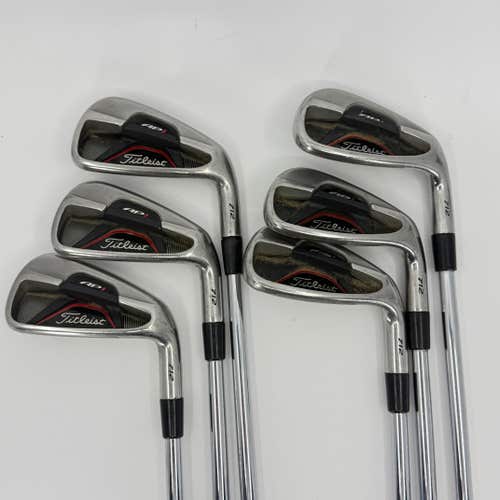 Titleist 712 AP1 5-PW Iron Set RH True Temper DG S300 Stiff 6 Clubs Used Golf