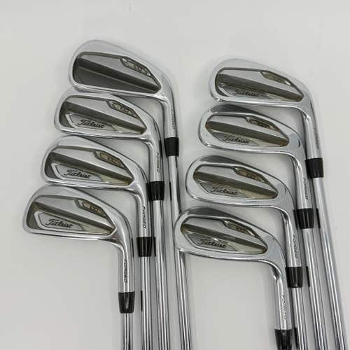 Titleist T100 3-PW Iron Set RH True Temper AMT Tour White S300 Stiff 8 Clubs