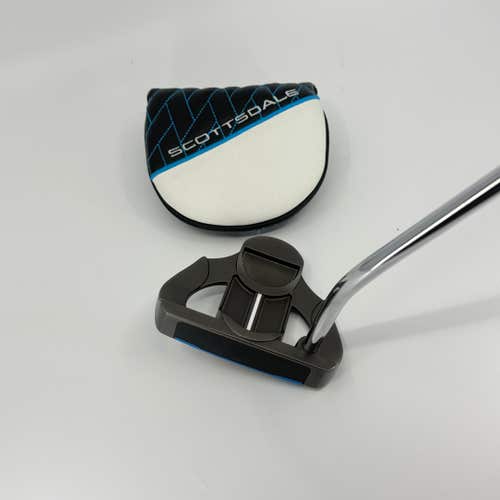 Ping 2025 Scottsdale Craz-E CB Putter RH Mallet 36 3/4" Headcover Used Steel