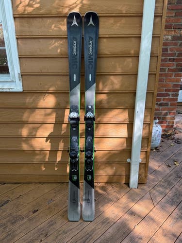 Men's 2017 All Mountain 175 cm Atomic Vantage X 83 CTI Skis With Bindings Max Din 13 (Used)