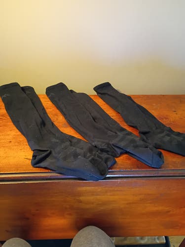Darn Tough Snow Socks - Men's Small - Ultra Lightweight - Black (Used) - 3 pairs