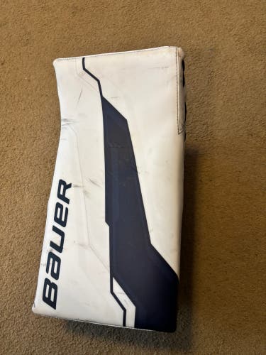 Bauer Supreme Blocker Shadow Graphic Ultrasonic Build Regular Pro Stock (Used)